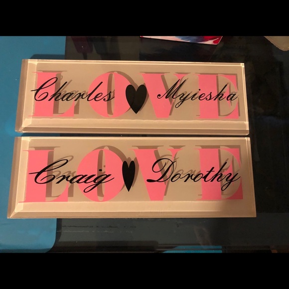 Love plaque - Picture 1 of 2